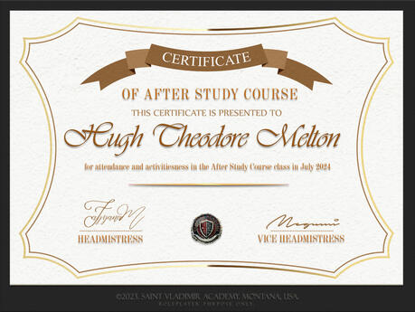 After Study Course: July 2024